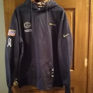 Green Bay Packers salute to service hoodie